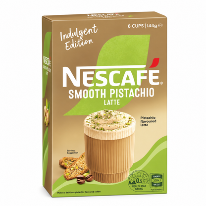 Nescafé Smooth Pistachio Latte, 8 Sachets