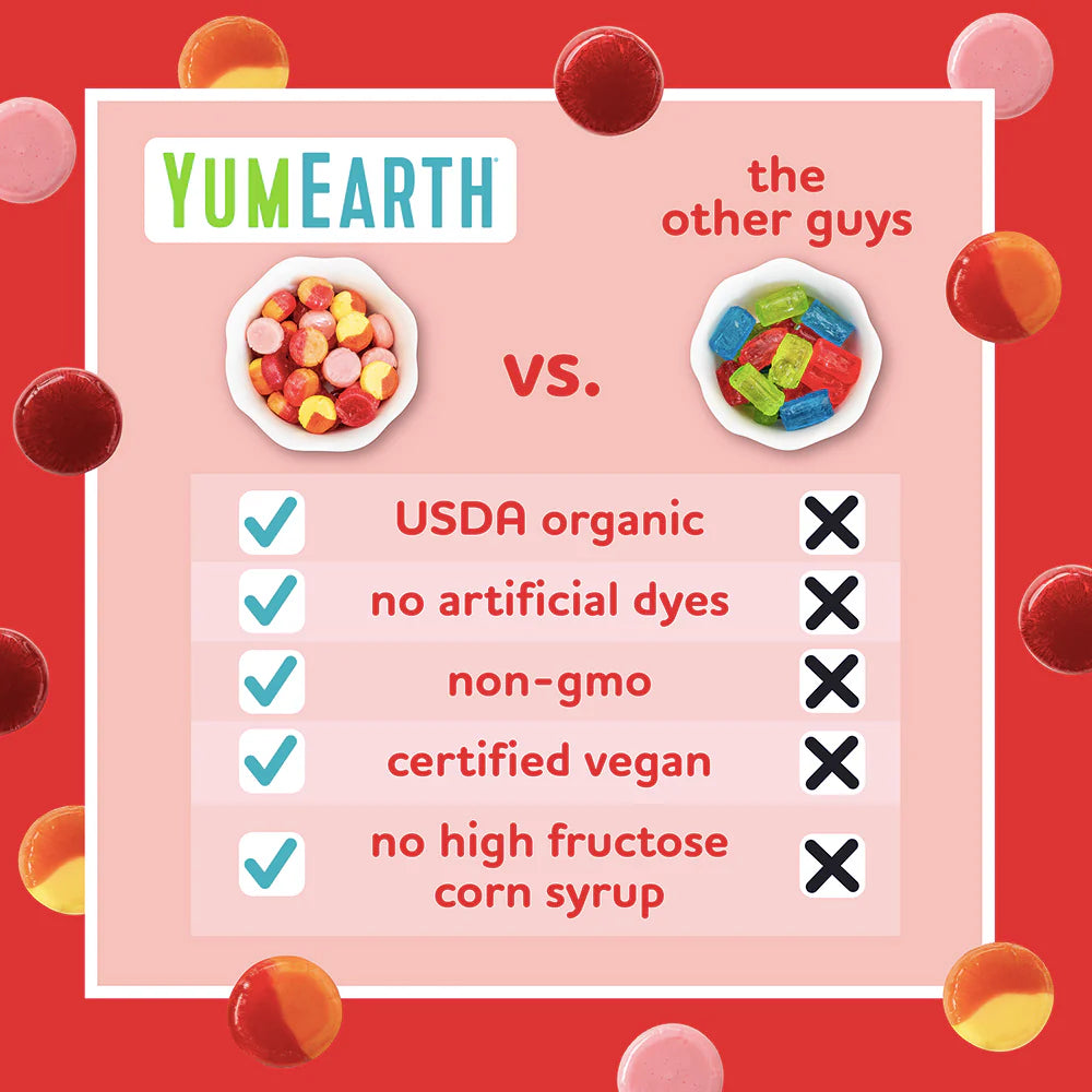 YumEarth Organic Fruit Hard Candies 93.6g
