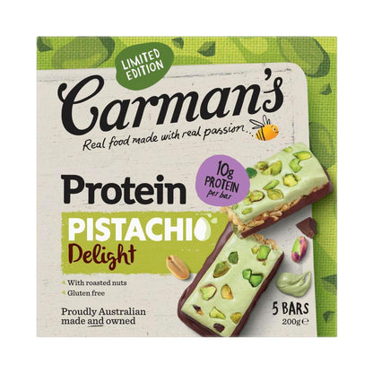 Carman's Protein Bars, Pistachio Delight 200g