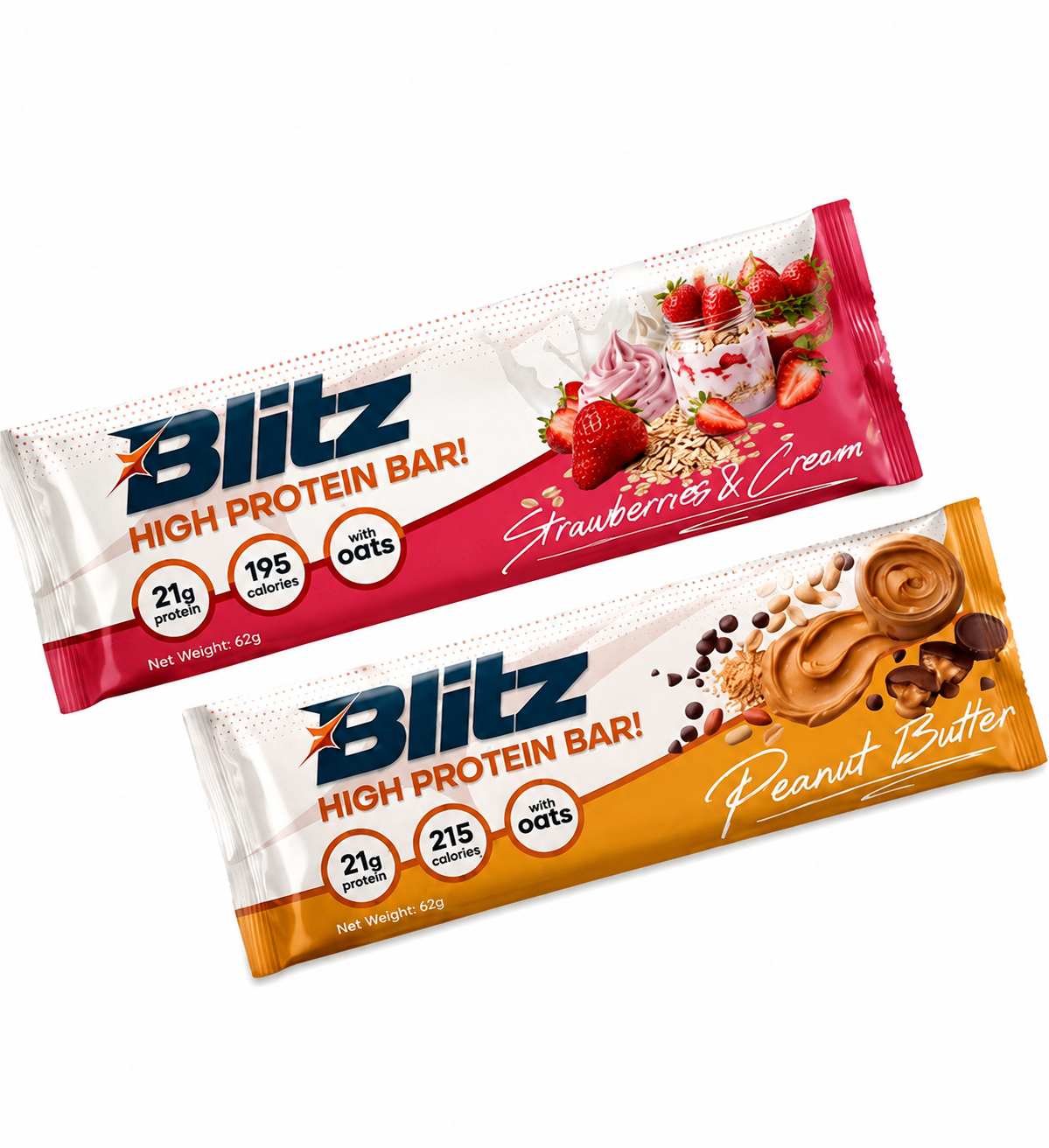 Blitz Nutrition Hi-Protein Bar 68g