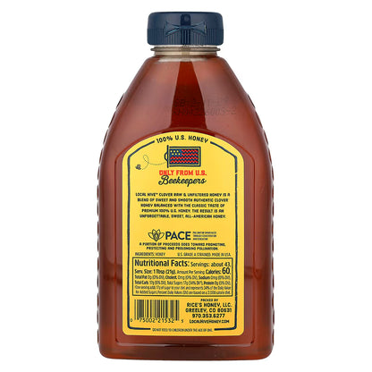 Local Hive Raw & Unfiltered Clover Honey Blend 907g