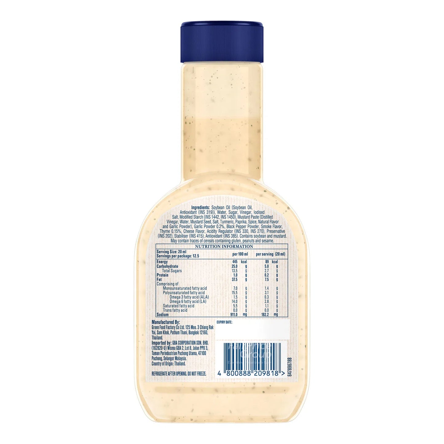Hellmann’s Plant-Based Truffle Salad Dressing 250ml