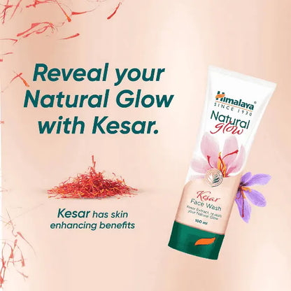 Himalaya Natural Glow Kesar Face Wash 100ml