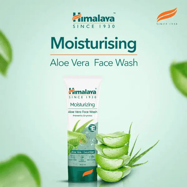 Himalaya Hydrating Aloe Vera Face Wash 100ml