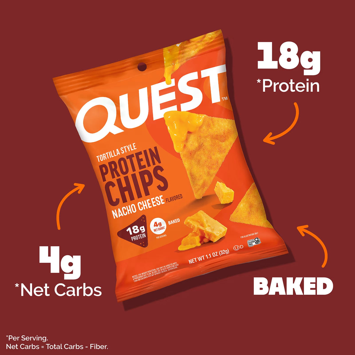 Quest Nutrition Protein Chips 32g