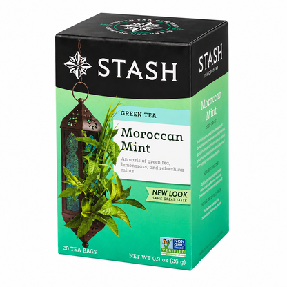 Stash Moroccan Mint Green Tea, 20 Tea Bags