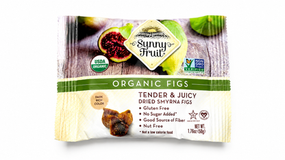 Sunny Fruit Organic Figs, 1 Snack Piece