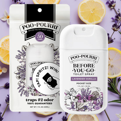 Poo-Pourri Lavander Vanilla Toilet Spray 30ml