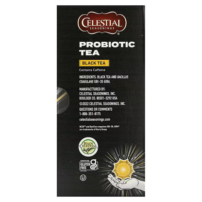 Celestial Seasonings Probiotic English Breakfast Black Tea, 16 Bags