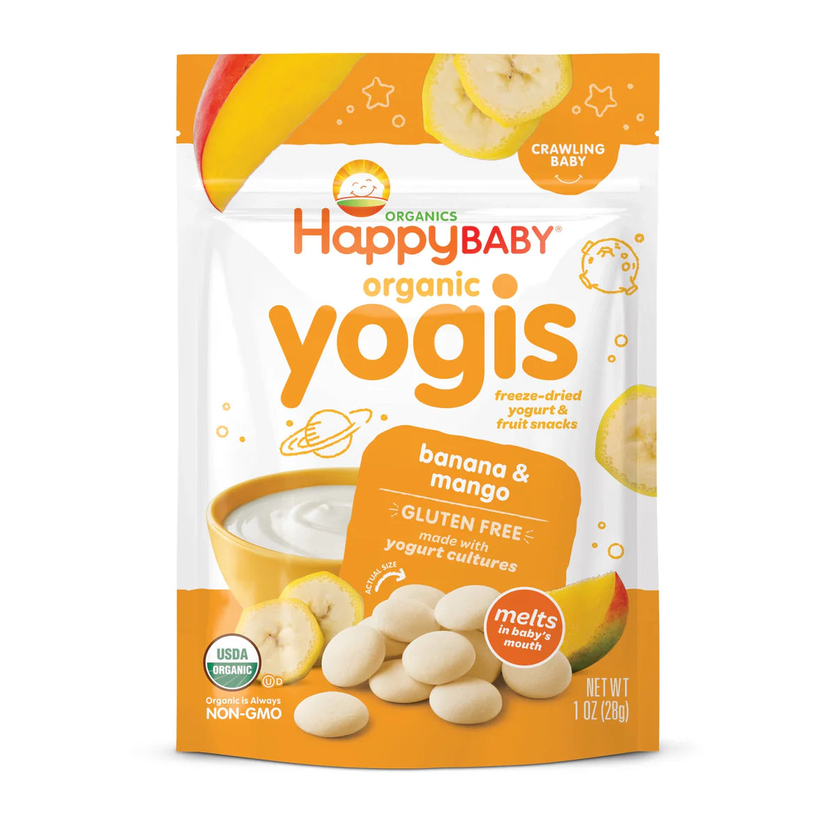 Happy Baby Organics Yogis 28g