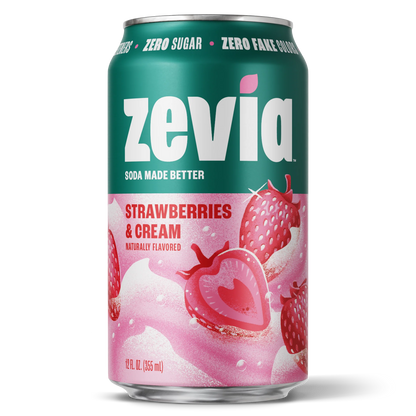 Zevia Naturally Sweetened Zero Calorie Soda 355ml