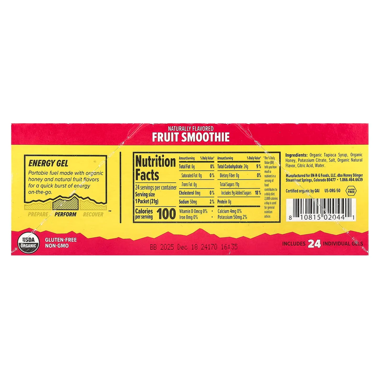 Honey Stinger Energy Gel 31g