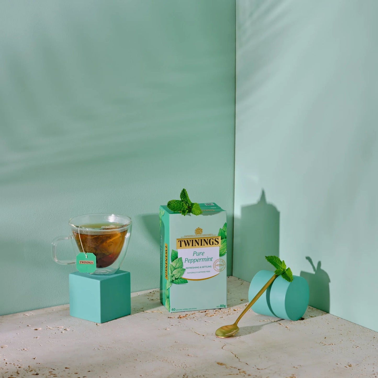 Twinings Pure Peppermint Tea, 80 Bags