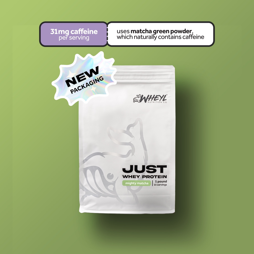 Wheyl Nutrition Just Mighty Matcha Whey Protein 454g
