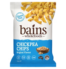 Bains Wholefoods Chickpea Chips 100g