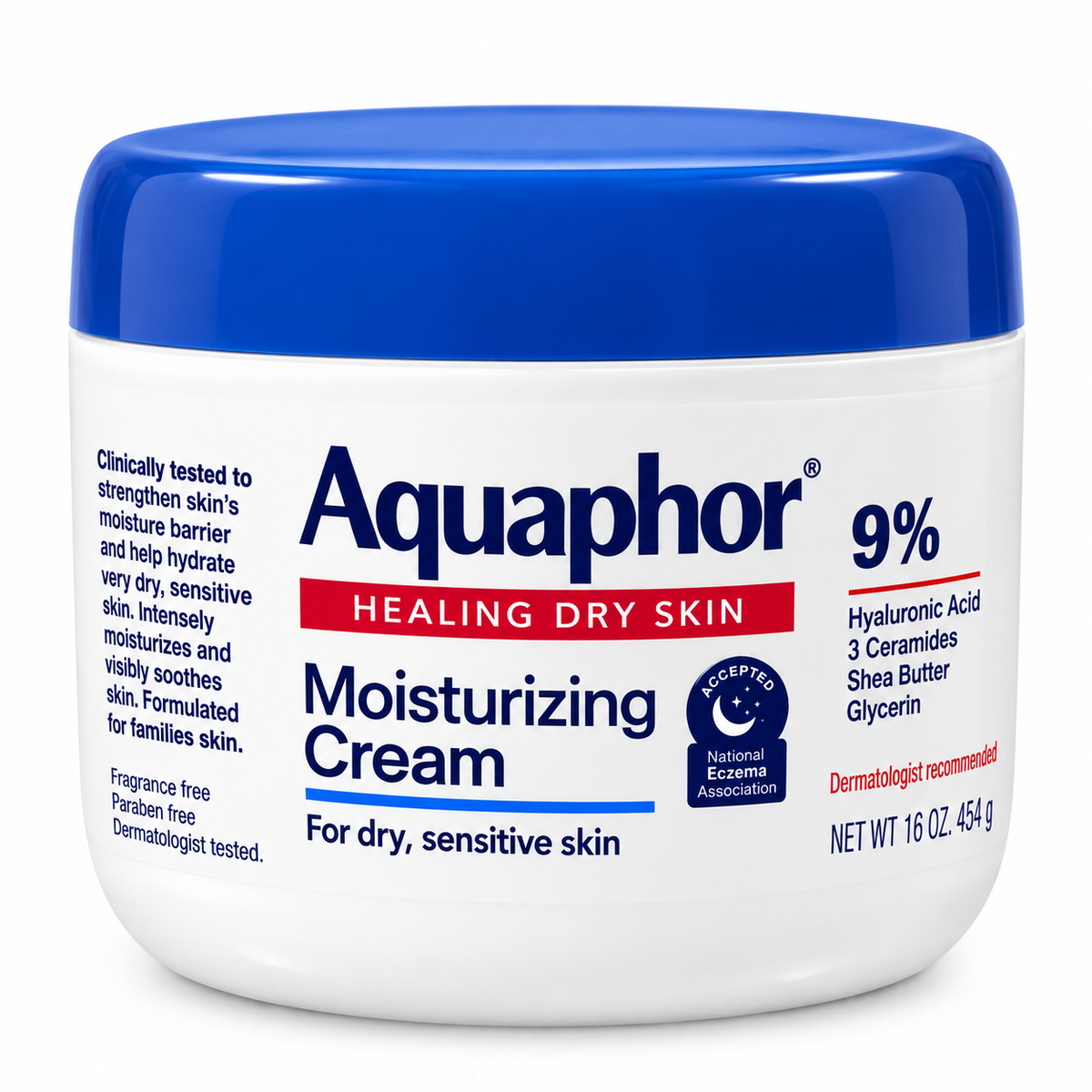 Aquaphor Healing Dry Skin Moisturizing Cream 454g