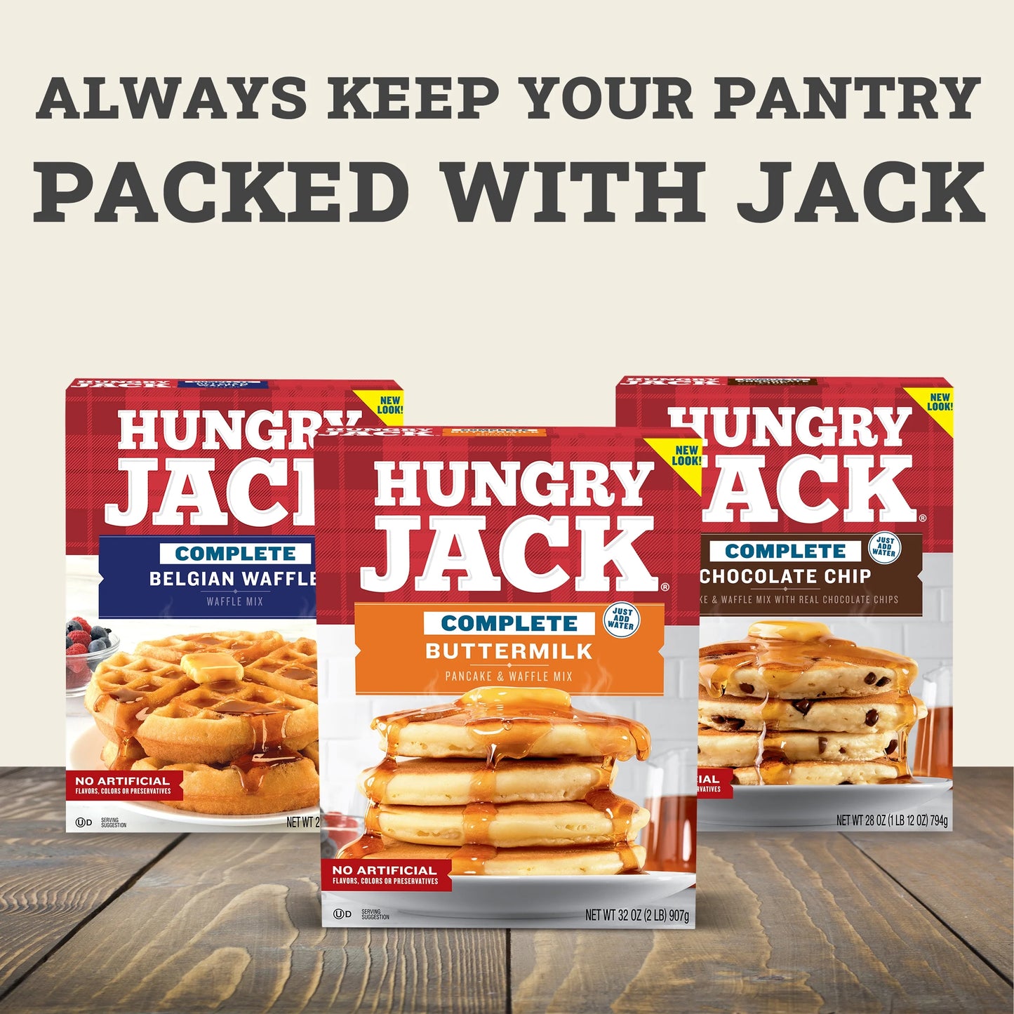 Hungry Jack Chocolate Chip Pancake Mix 794g