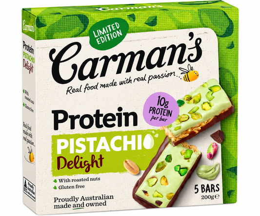 Carman's Protein Bars, Pistachio Delight 200g