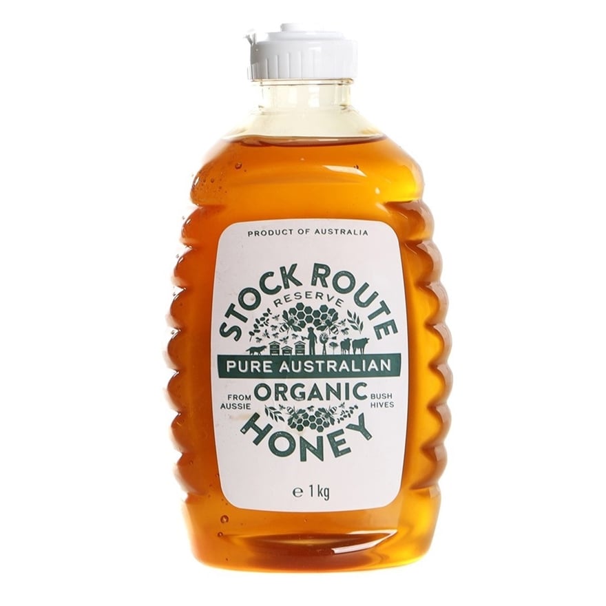 Stock Route Pure Australian Organic Honey 1kg