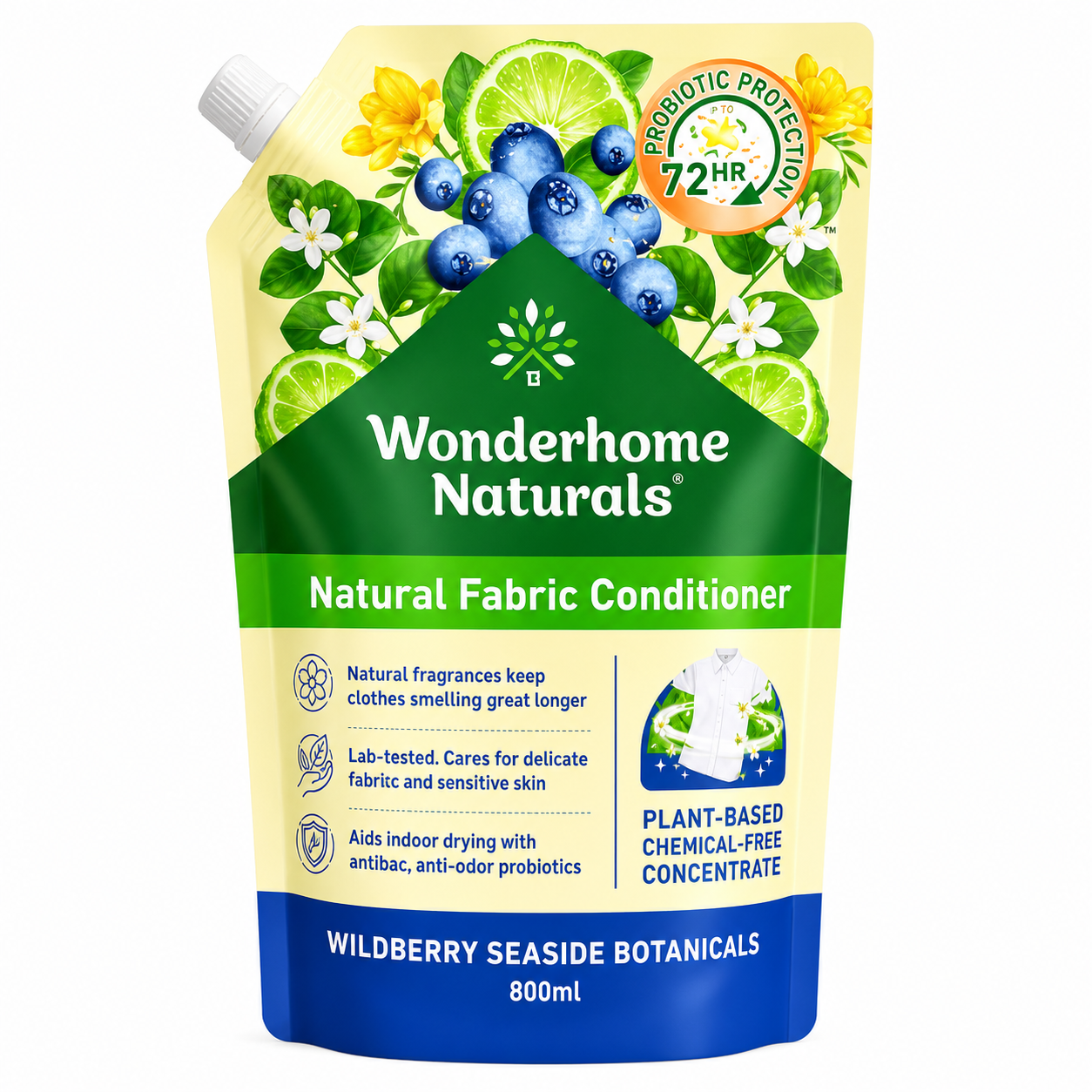 Wonderhome Fab Con Wild Berry 800ml
