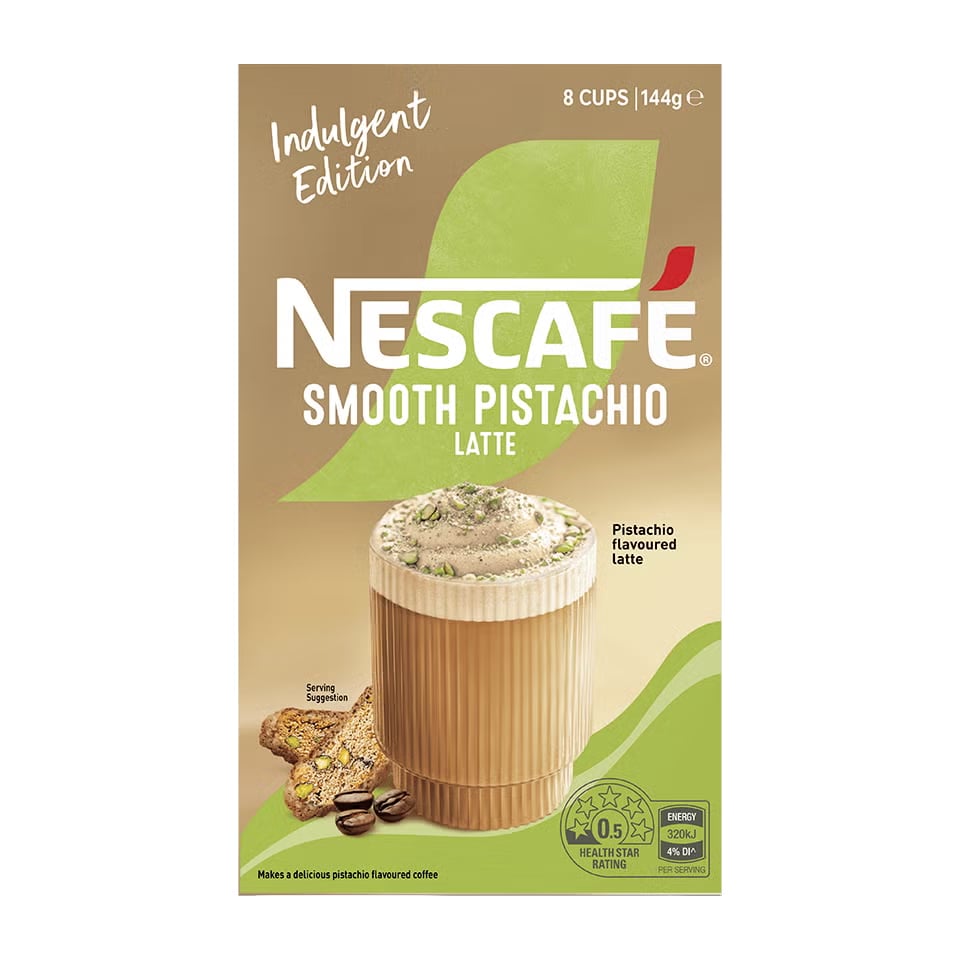 Nescafé Smooth Pistachio Latte, 8 Sachets