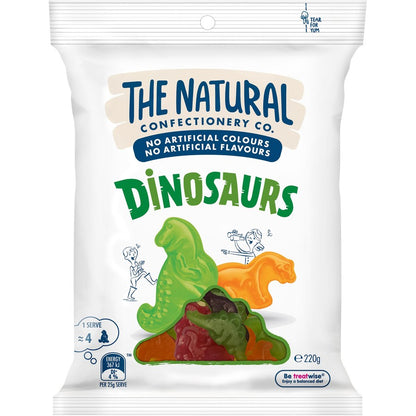 The Natural Confectionery Co. Dinosaurs 220g