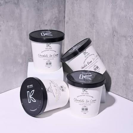 Kim King’s High Protein & Sugar Free Strawberry Vanilla Pint Ice Cream