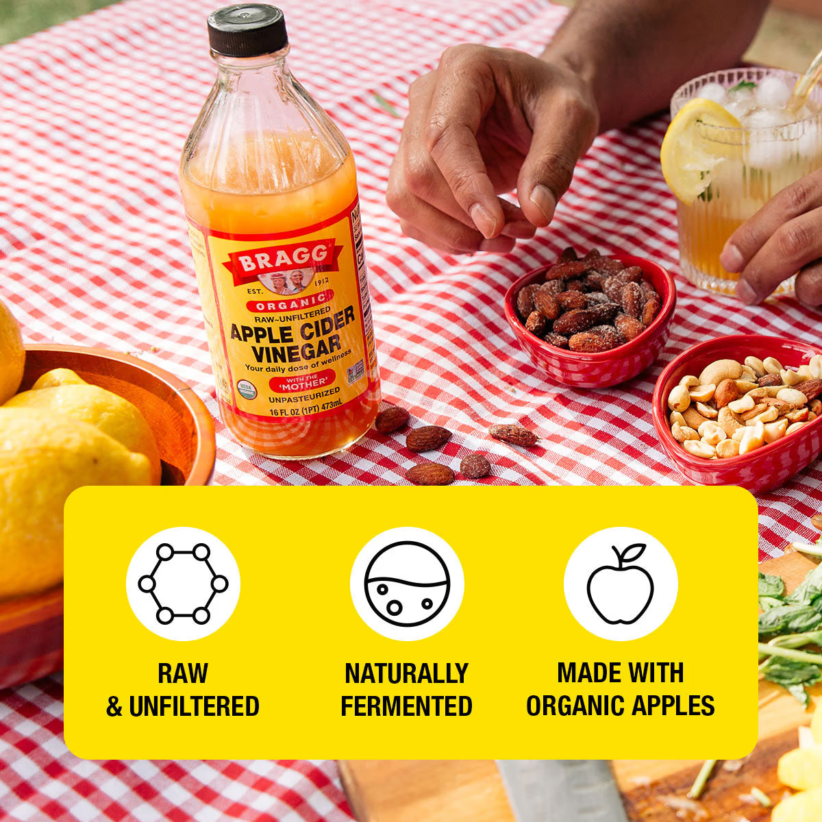 Bragg Apple Cider Vinegar with "The Mother"