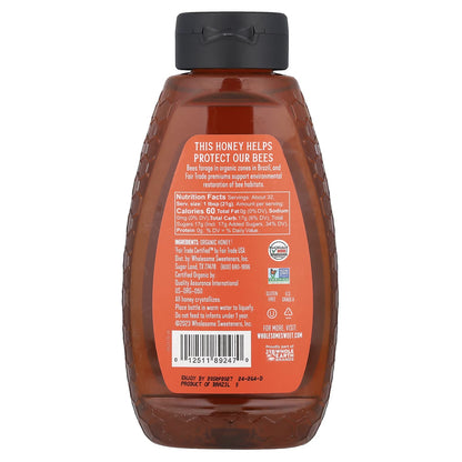 Wholesome Sweeteners Fair Trade Organic Honey 680g