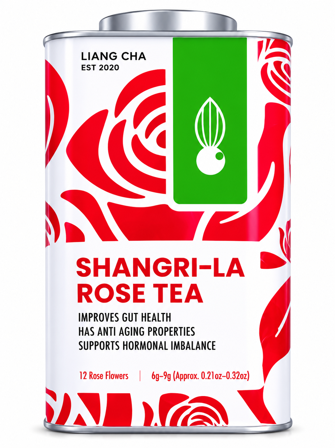 Liang Cha Shangri-la Rose Tea , 12 Rose Flower