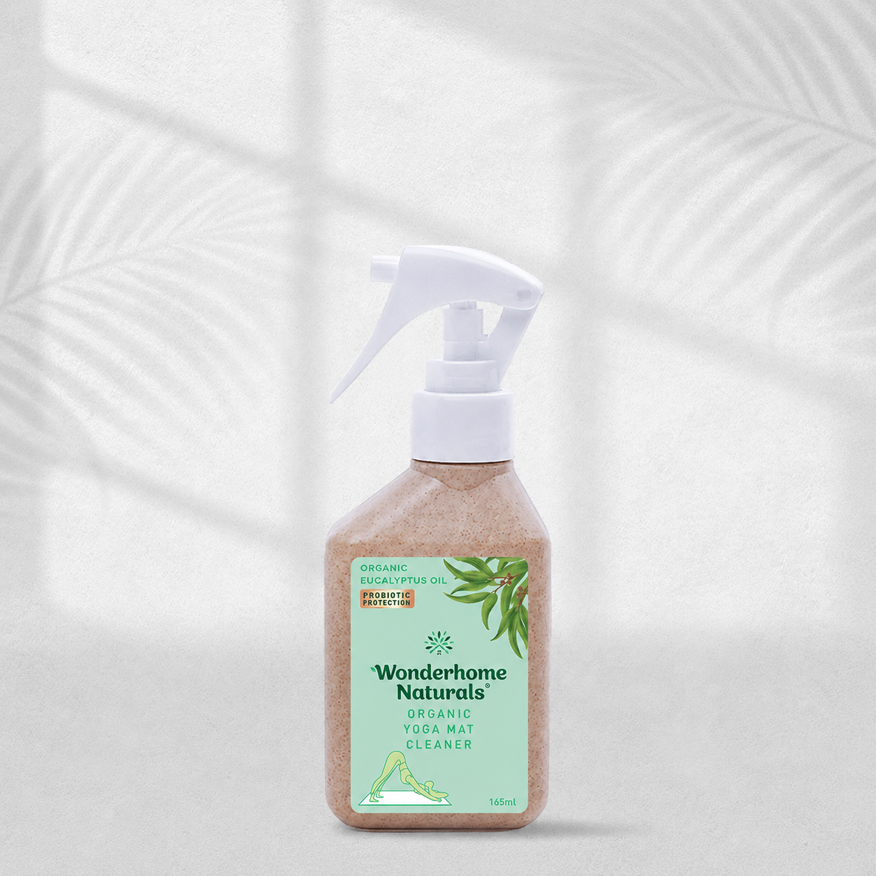 Wonderhome Naturals Organic Yoga Mat Cleaner, Eucalyptus 165ml