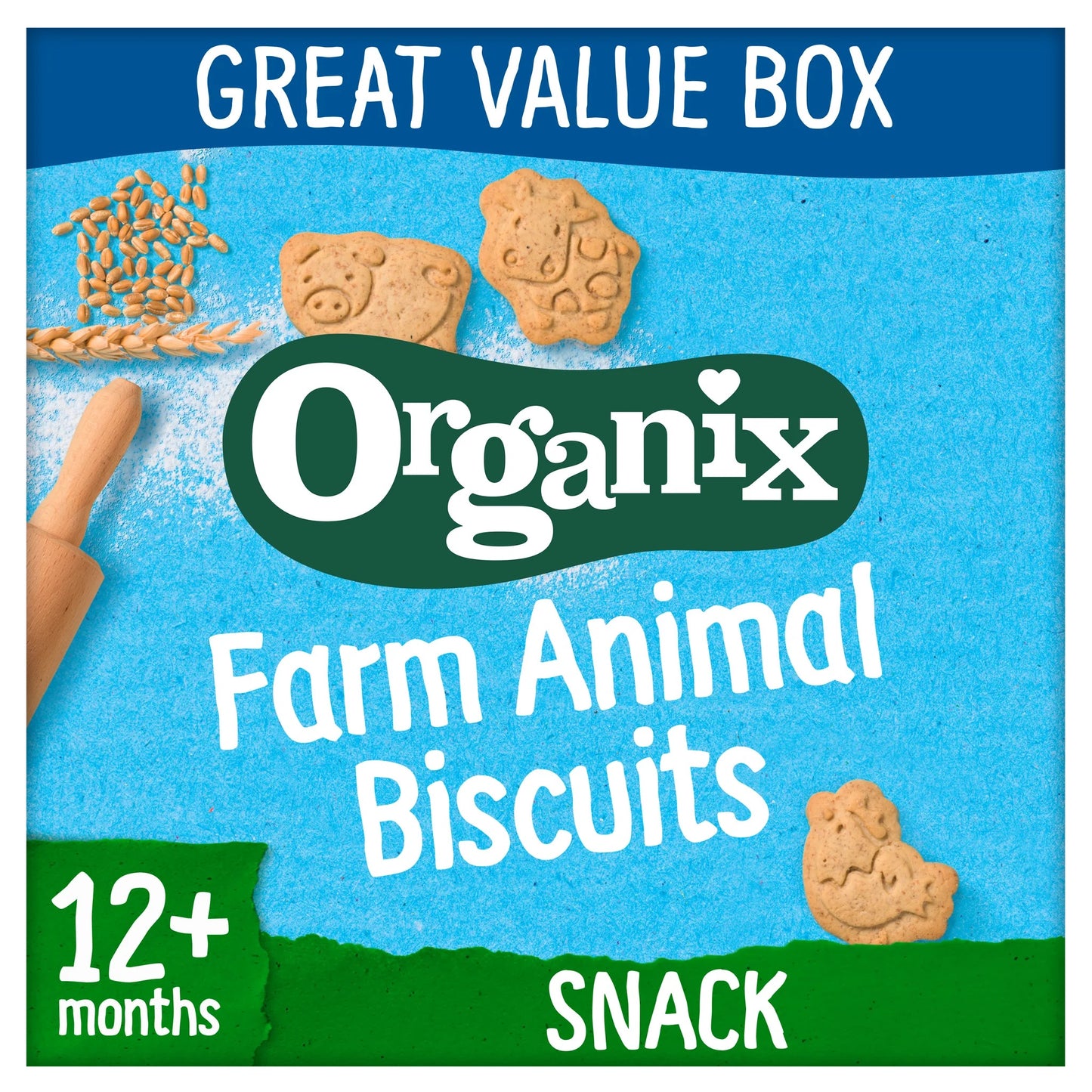Organix Farm Animal Biscuits