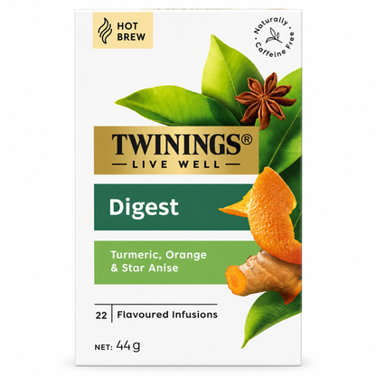 Twinings Digest, Turmeric, Orange & Star Anise