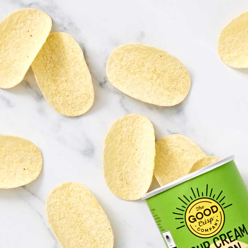 The Good Crisp Sour Cream & Onion Potato Crisps 45g
