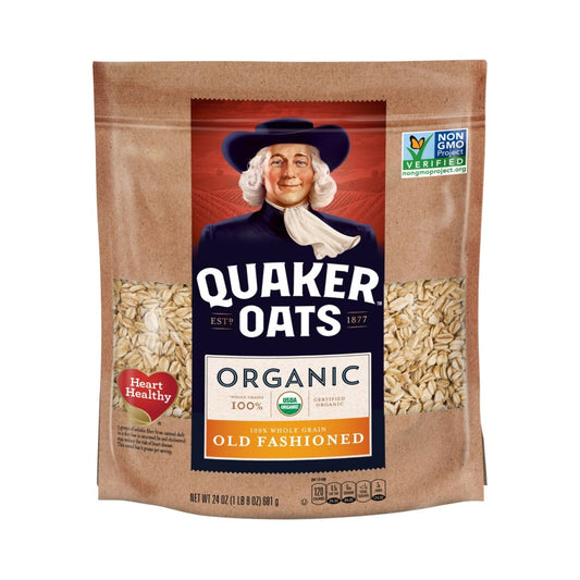 Quaker Oats Organic Old Fashioned Oats 681g