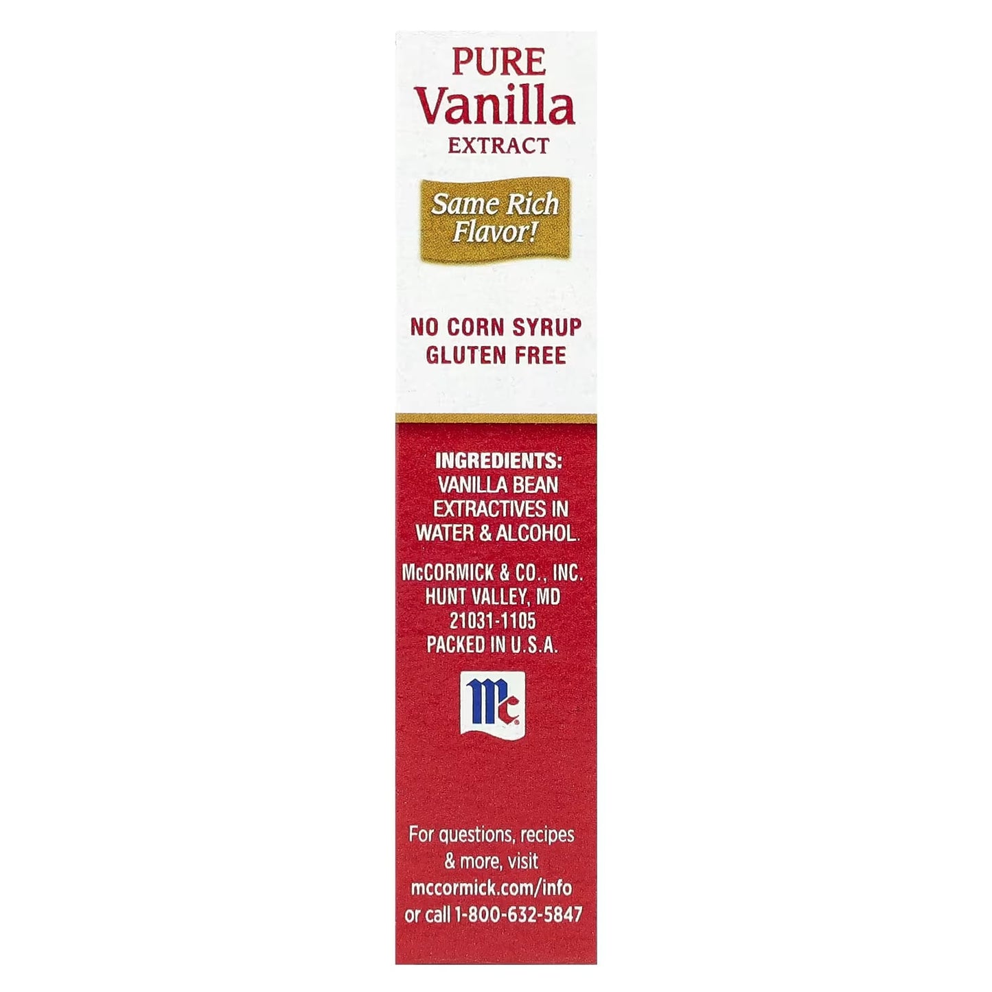 McCormick Pure Vanilla Extract 29ml