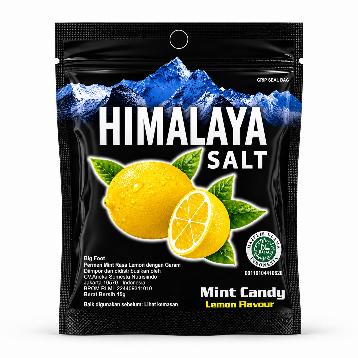 Big Foot Himalaya Lemon Mint Candy 15g