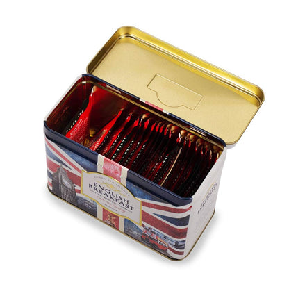 Ahmad Tea English Breakfast Nostalgic Britain Caddy, 20 Tea Bags
