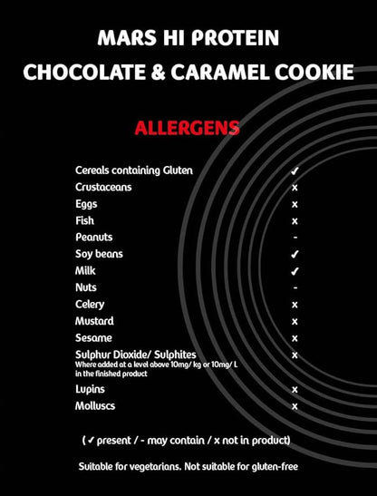 Mars Hi-Protein Chocolate & Caramel Cookie 60g