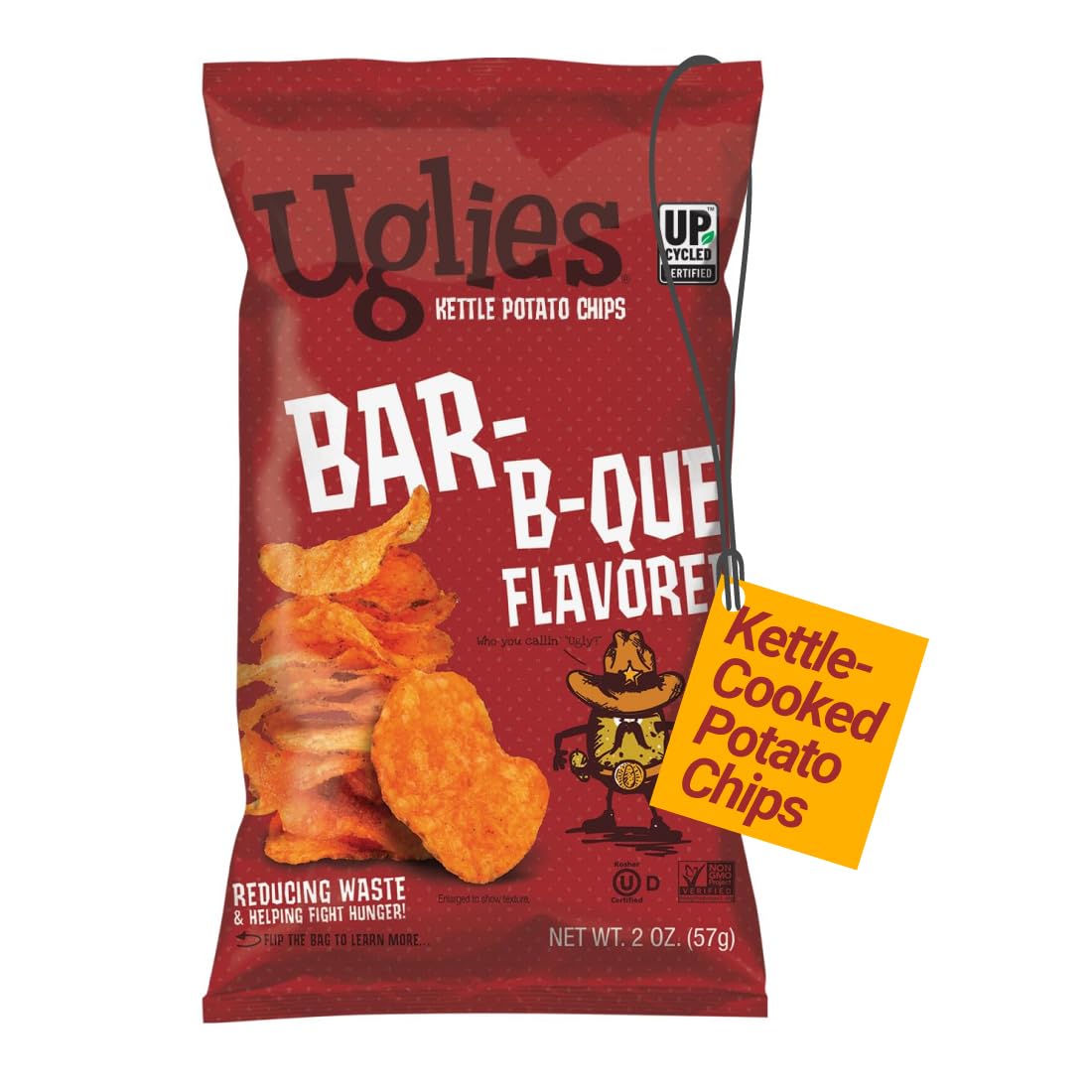 Uglies Kettle Potato Chips Snacks 170g