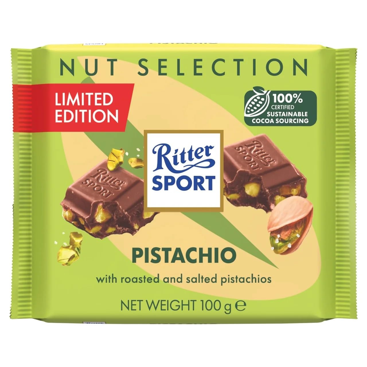 Ritter Sport Milk & Pistachio 100g
