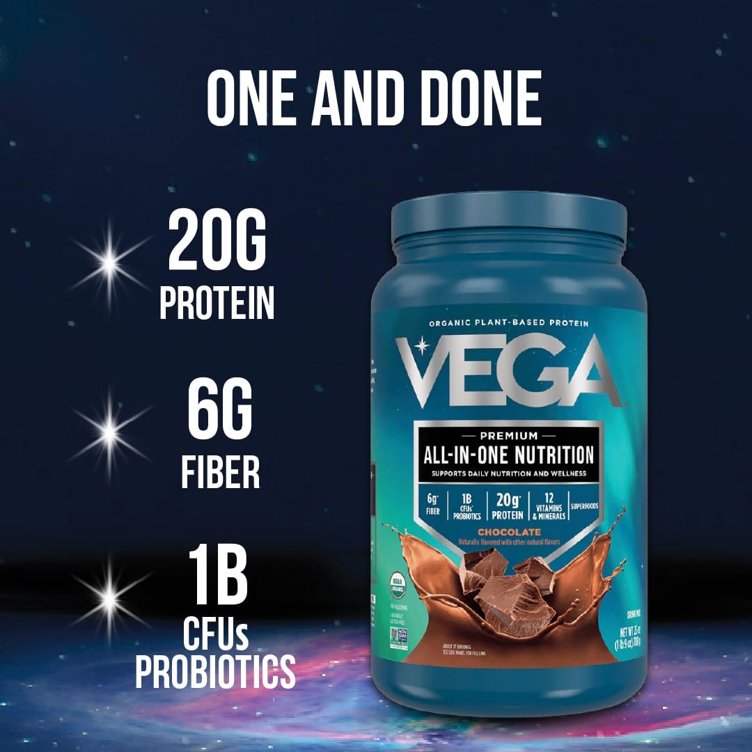 Vega Premium All-In-One Nutrition Chocolate Protein 708g