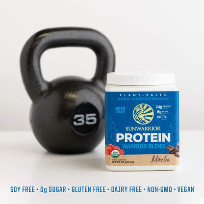 Sunwarrior Mocha Warrior Blend Protein 375g