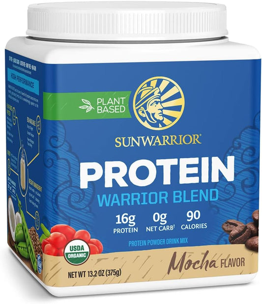 Sunwarrior Mocha Warrior Blend Protein 375g