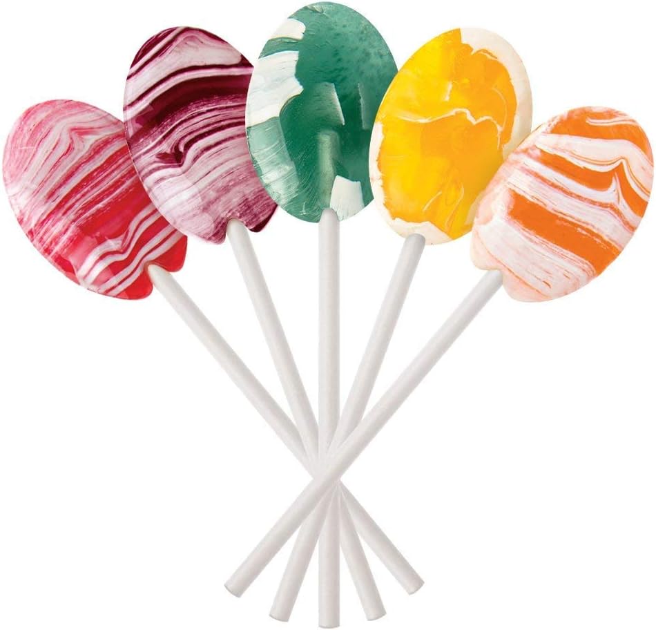 Dr. John's Healthy Sweets Creamsicle Swirl Lollipops 109g