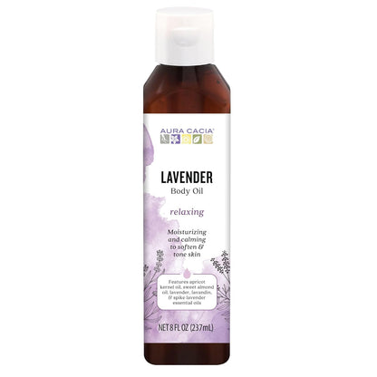 Aura Cacia Lavender Body Oil Relaxing 237ml
