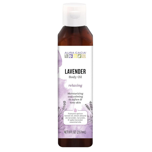 Aura Cacia Lavender Body Oil Relaxing 237ml