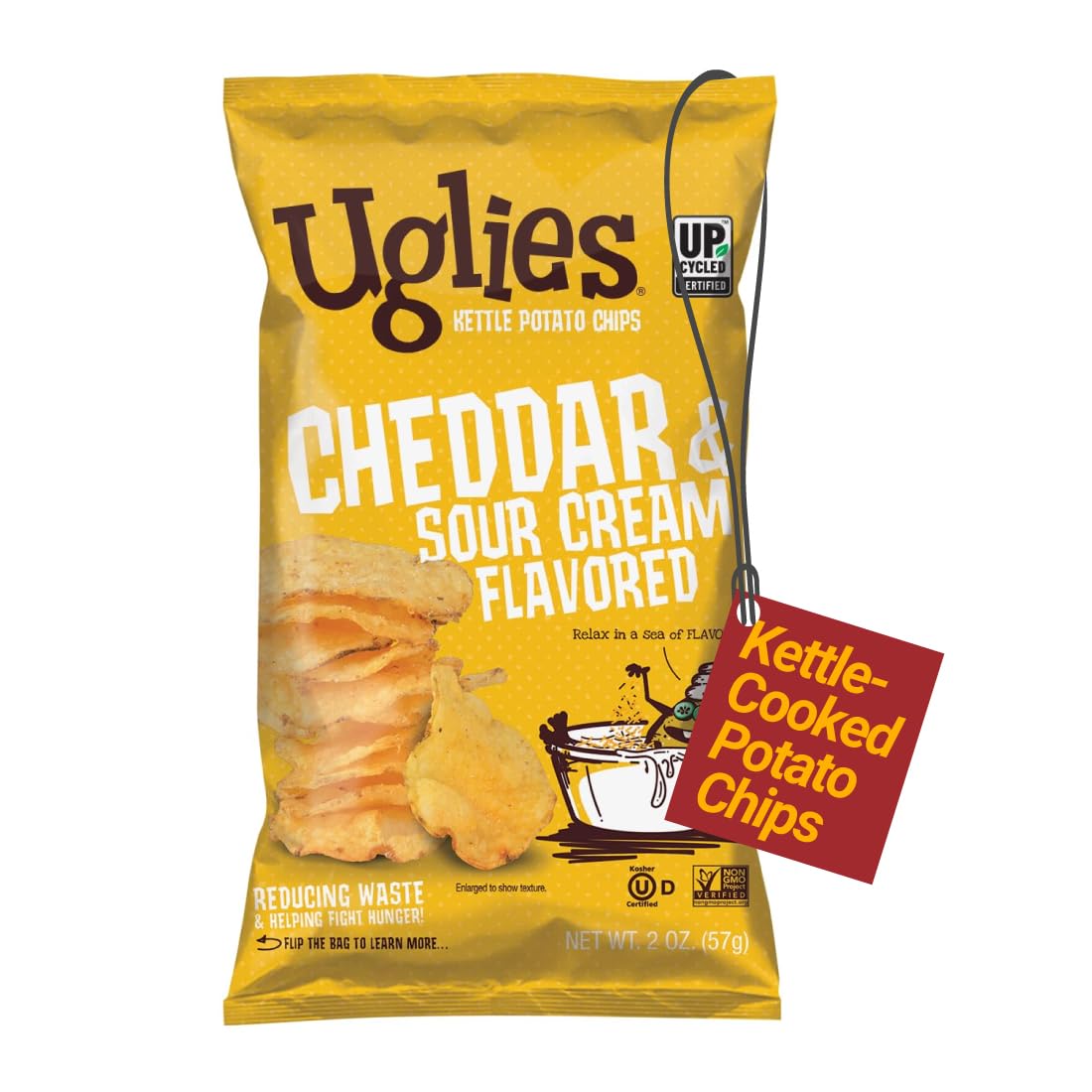 Uglies Kettle Potato Chips Snacks 170g