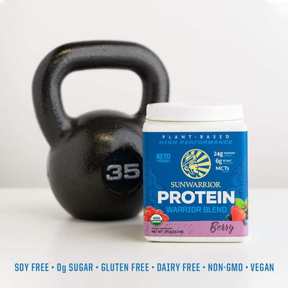 Sunwarrior Berry Protein Warrior Blend 375g