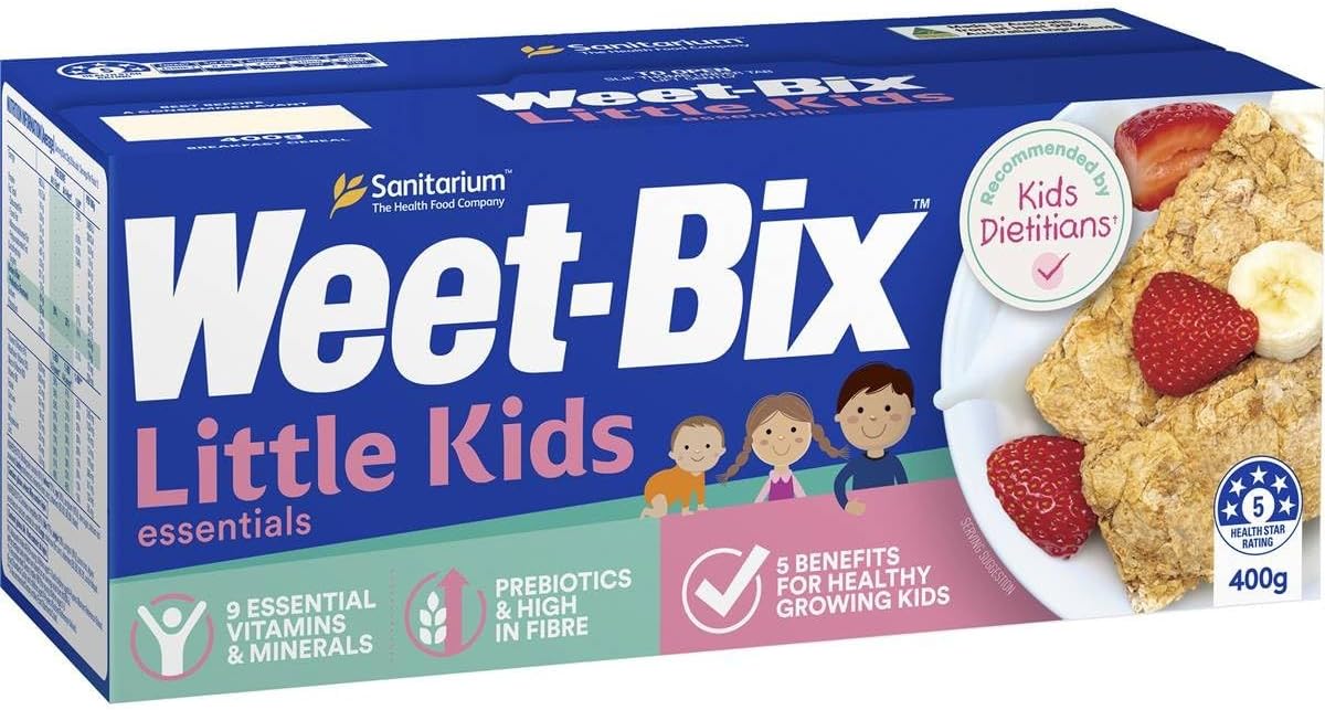 Sanitarium Weet-Bix Little Kids Breakfast Cereal 400g